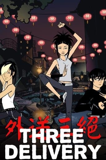 Movie poster for Three Delivery