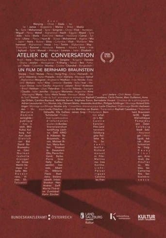Movie poster for Atelier de conversation
