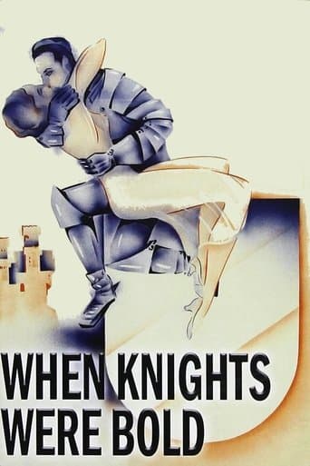 Movie poster for When Knights Were Bold