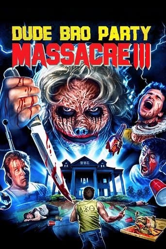 Movie poster for Dude Bro Party Massacre III