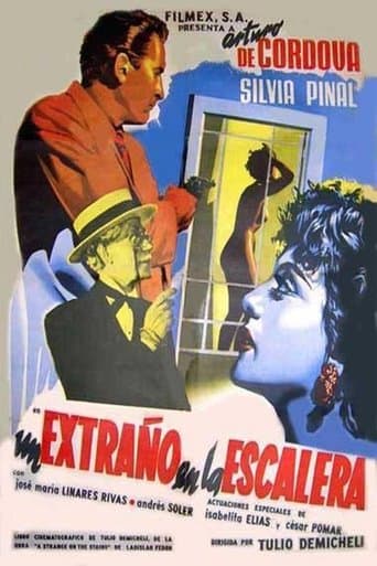 Movie poster for A Stranger on the Stairs