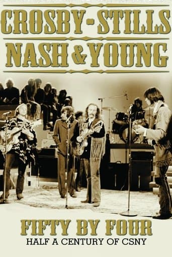 Movie poster for Crosby, Stills, Nash & Young: Fifty by Four - Half a Century of CSNY