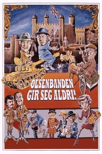 Movie poster for The Olsen Gang Never Gives Up!