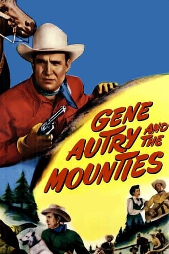 Movie poster for Gene Autry and the Mounties
