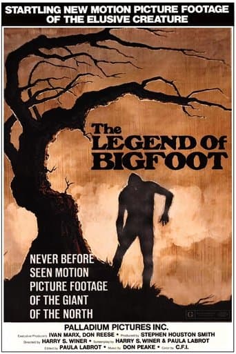 Movie poster for The Legend of Bigfoot