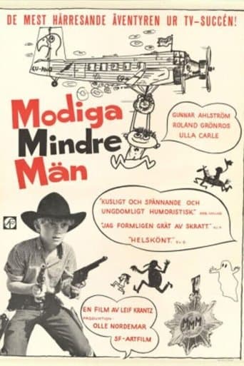 Movie poster for Modiga mindre män