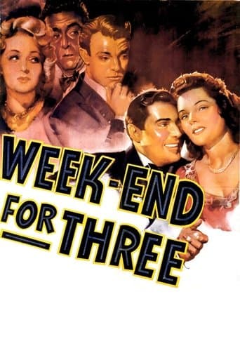 Movie poster for Weekend for Three