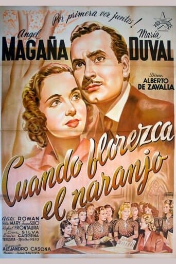 Movie poster for Cuando florezca el naranjo