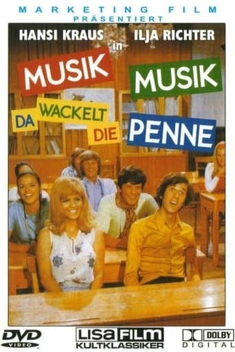 Movie poster for Musik, Musik - da wackelt die Penne
