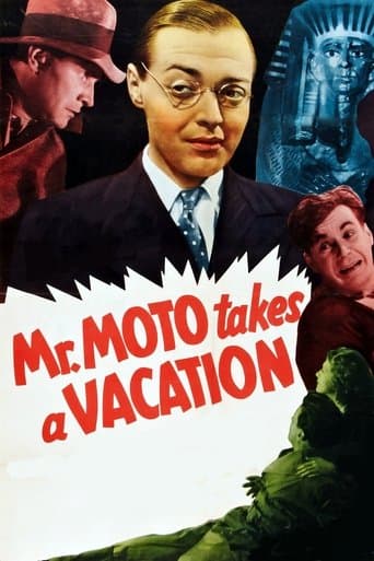 Movie poster for Mr. Moto Takes a Vacation