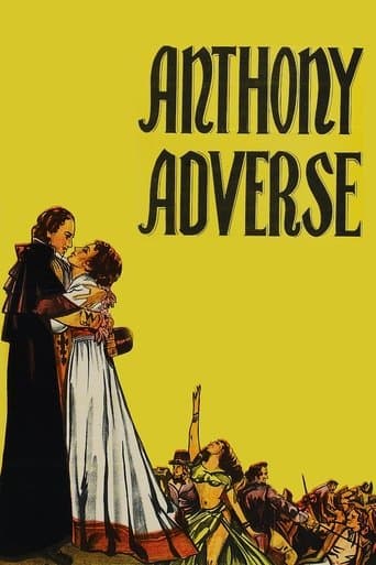 Movie poster for Anthony Adverse