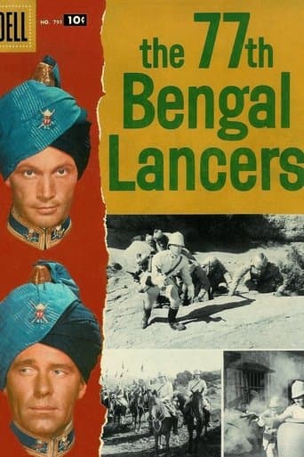 Movie poster for Tales of the 77th Bengal Lancers