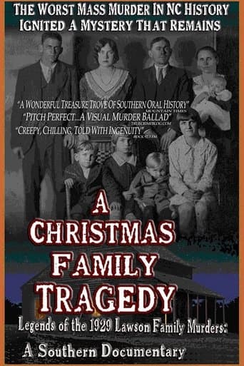 Movie poster for A Christmas Family Tragedy