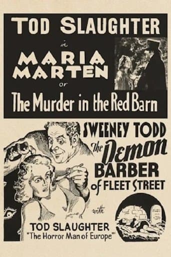 Movie poster for Maria Marten, or The Murder in the Red Barn