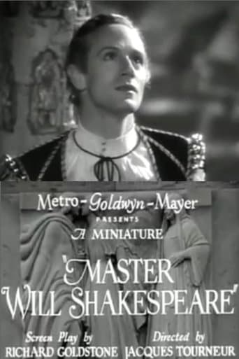 Movie poster for Master Will Shakespeare