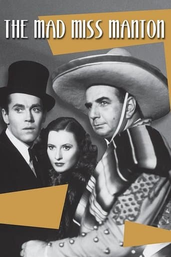 Movie poster for The Mad Miss Manton