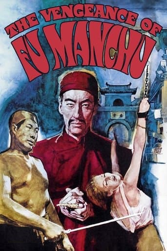 Movie poster for The Vengeance of Fu Manchu