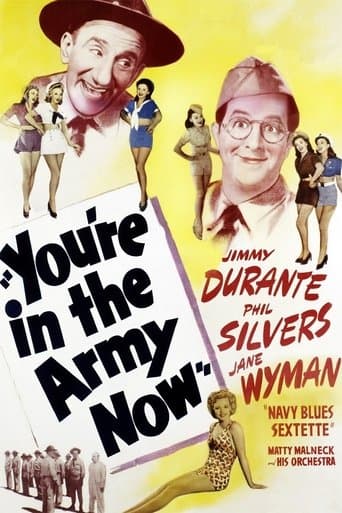 Movie poster for You're in the Army Now
