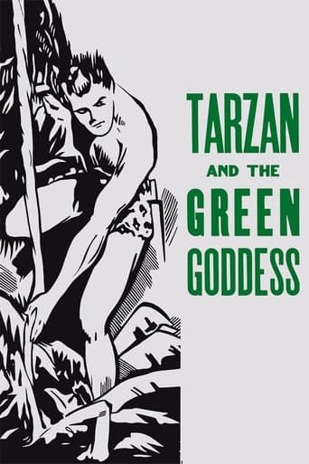 Movie poster for Tarzan and the Green Goddess
