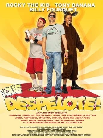 Movie poster for ¡Qué Despelote! La Película