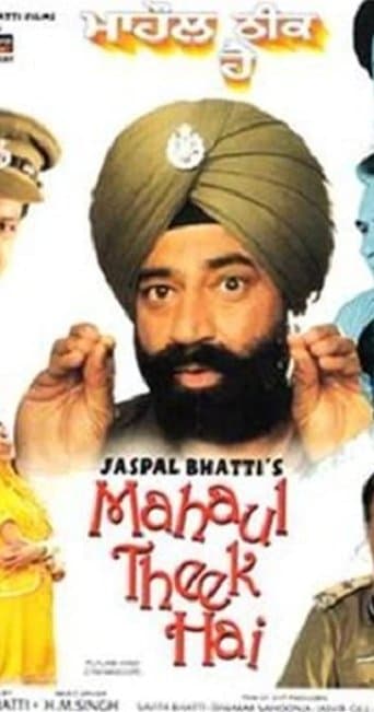 Movie poster for Mahaul Theek Hai