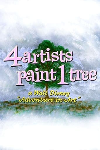 Movie poster for 4 Artists Paint 1 Tree: A Walt Disney 'Adventure in Art'