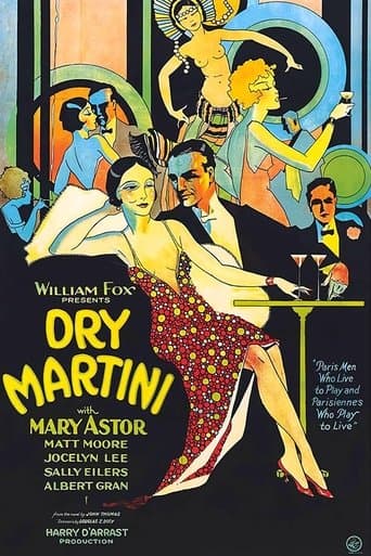 Movie poster for Dry Martini