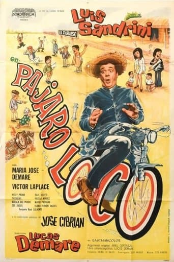 Movie poster for Pájaro loco