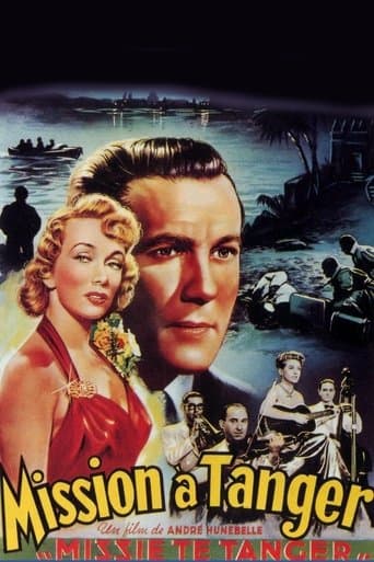 Movie poster for Mission in Tangier