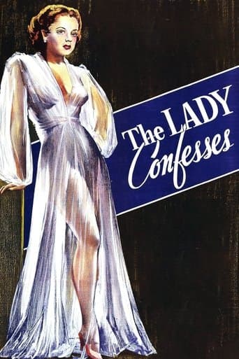 Movie poster for The Lady Confesses