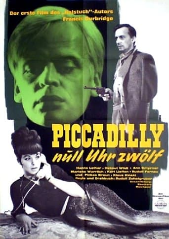 Movie poster for Piccadilly Zero Hour 12