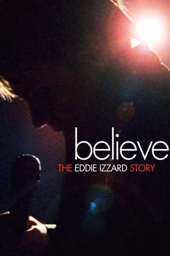 Movie poster for Believe: The Eddie Izzard Story
