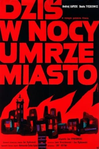 Movie poster for Dziś w nocy umrze miasto