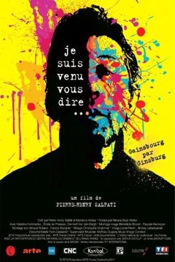 Movie poster for Gainsbourg by Gainsbourg: An Intimate Self Portrait