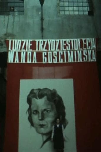 Movie poster for Wanda Gosciminska – A Textile Worker