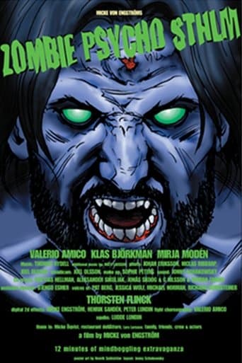 Movie poster for Zombie Psycho STHLM
