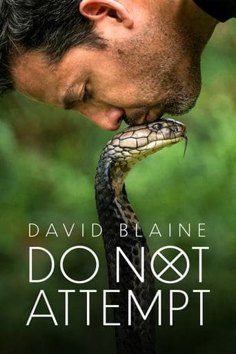 Movie poster for David Blaine Do Not Attempt