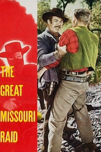 Movie poster for The Great Missouri Raid