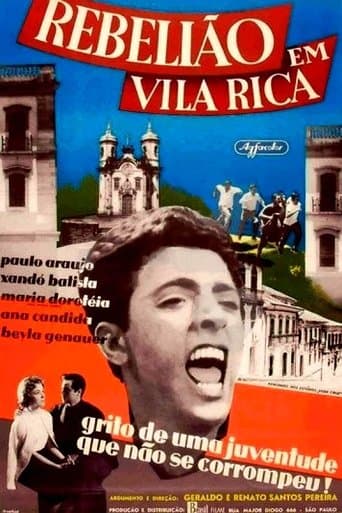 Movie poster for Rebelião em Vila Rica