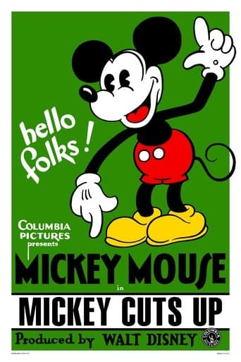 Movie poster for Mickey Cuts Up