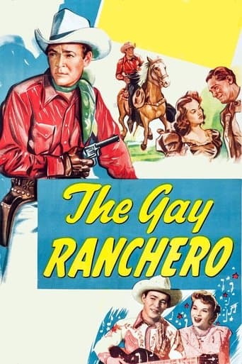 Movie poster for The Gay Ranchero