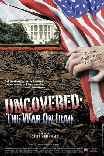 Movie poster for Uncovered: The Whole Truth About The Iraq War
