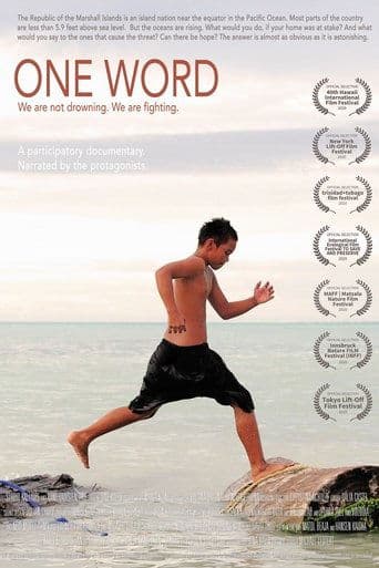 Movie poster for One Word