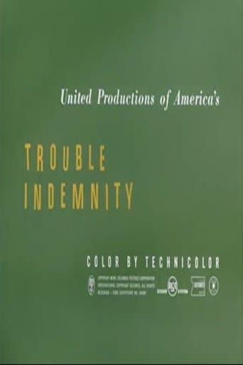 Movie poster for Trouble Indemnity