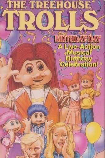 Movie poster for Treehouse Trolls Birthday Day