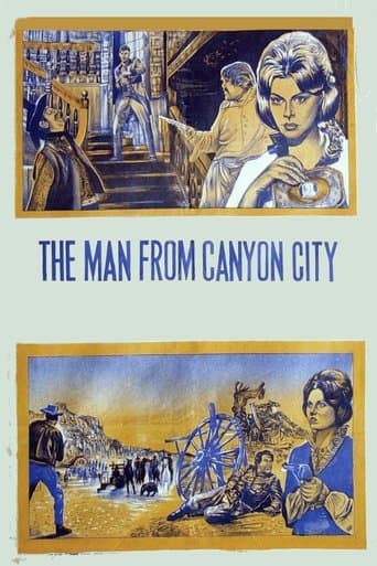 Movie poster for Man from Canyon City