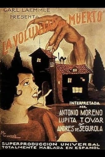 Movie poster for The Will of the Dead Man
