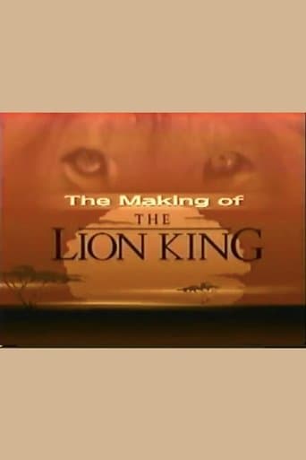 Movie poster for The Making of the Lion King