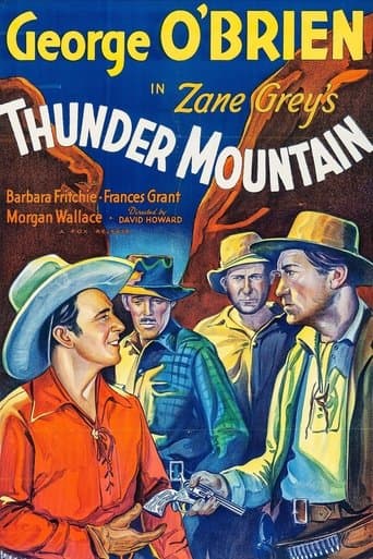 Movie poster for Thunder Mountain