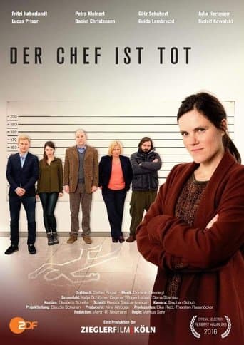 Movie poster for Der Chef ist tot